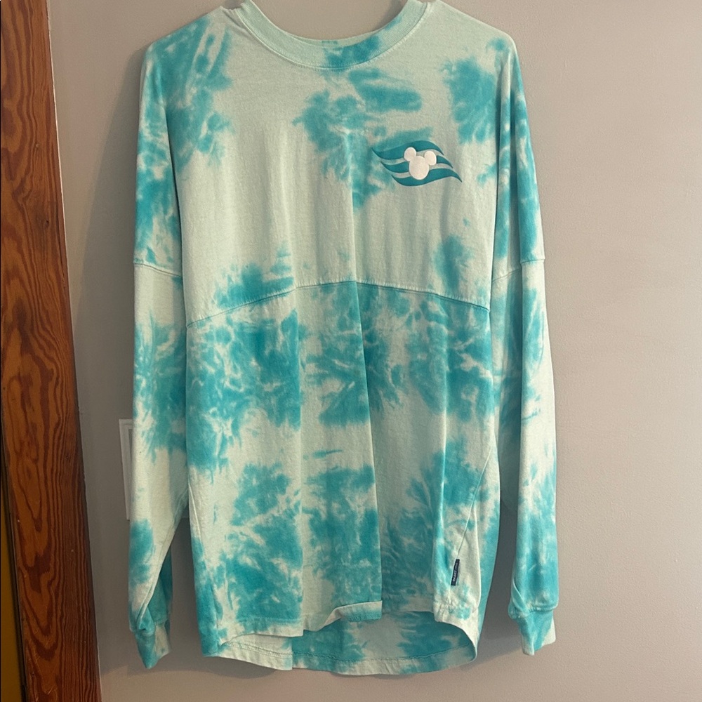 Castaway Cay blue tie dye size small